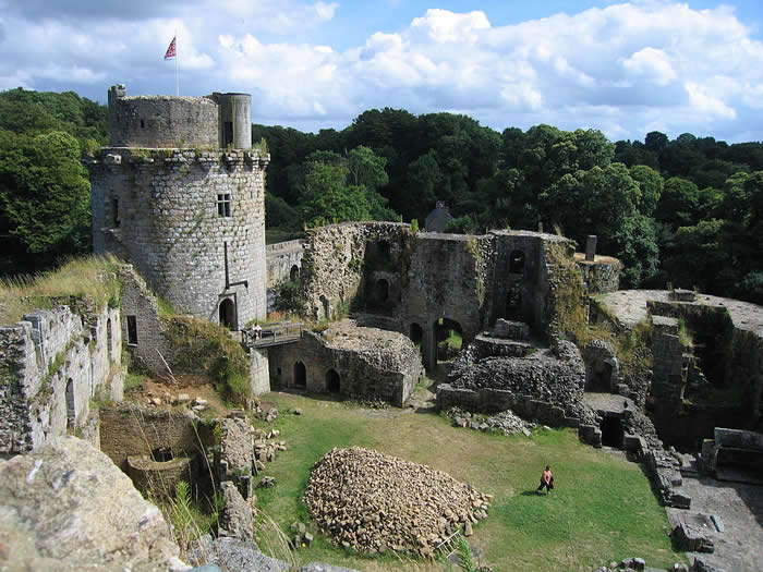 Chateau de Tonquédec Bretagne France